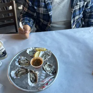 Oysters were absolutely delish