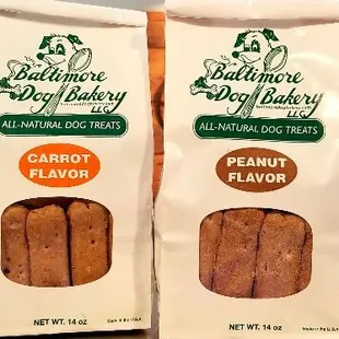 All natural BALTIMORE DOG BAKERY HANDMADE treats!