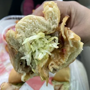 Turkey Firehouse Melt with seasoned fries