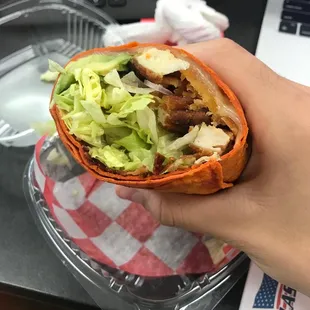 Bacon and Avocado Wrap