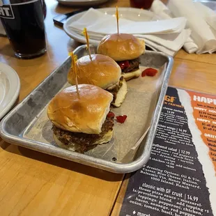 Goetta sliders.