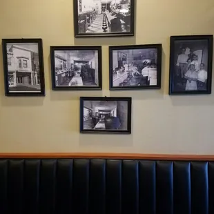 A flashback to the past. Pictures of the restaurant when it was previously called Boydie's.