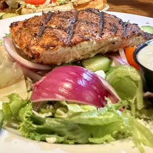 Blackened Salmon Salad