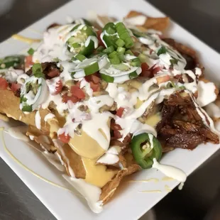 BBQ Pulled Pork Nachos