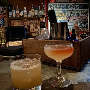 Gold rush (left) and Fitzgerald (right)