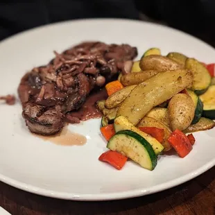 steak, food