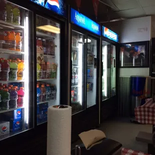 Nice selection of beverages