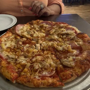 Hawaiian Chicken BBQ Bourbon Glaze