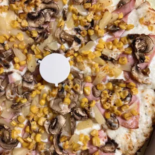 Hawaiian Extreme Pizza - no onions