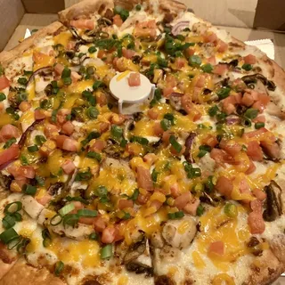 Chicken Garlic Extreme Pizza
