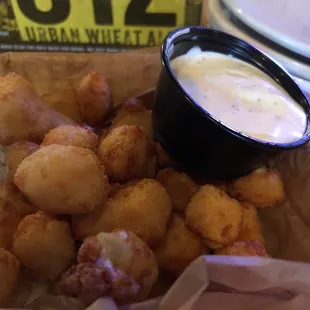 Wisconsin cheese curds