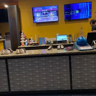 We are waiting to Bowl, we were told they don&apos;t take reservations, but today we here they do??? Crazy
