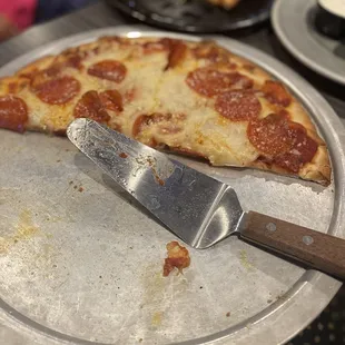 Pepperoni pizza