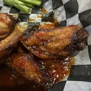 Mango Habanero wings
