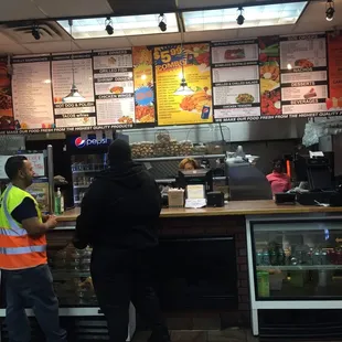 Menu is HUGE!