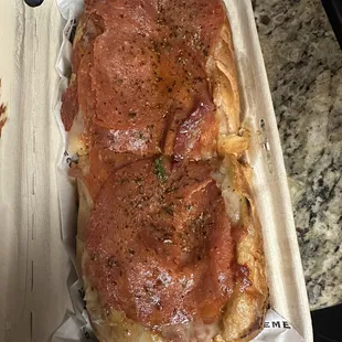 Pepperoni Pizza Meatball Sub