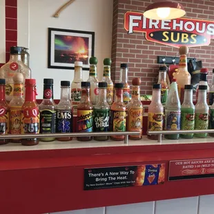 Heat up with hot sauce