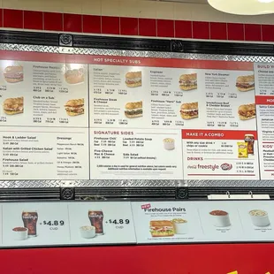 menu, sushi and sashimi