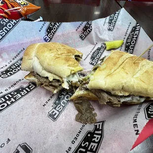 Firehouse Steak &amp; Cheese