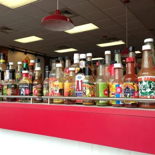 Hot sauce heaven!