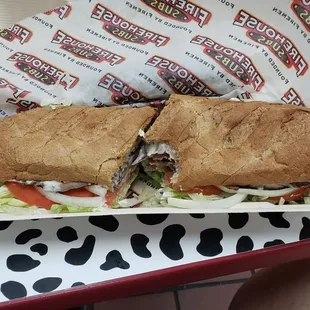 Roast beef sub (you gotta ask fir it)