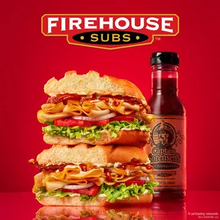 The Hot Sauce Bar is back at Firehouse Subs! With a wide variety of hot, sweet, smoky, and completely complimentary sauces.