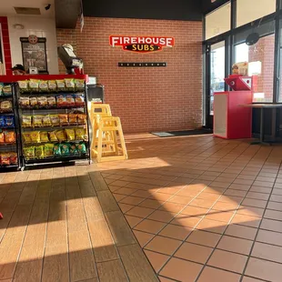 the inside of a store