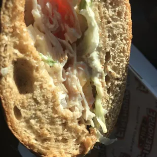 Happy birthday rewards smoked turkey sandwich