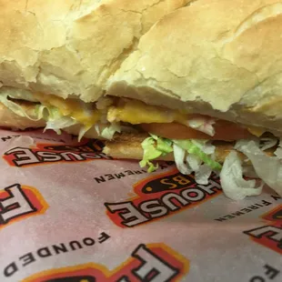 Turkey Bacon Ranch Speciality Sub closer view