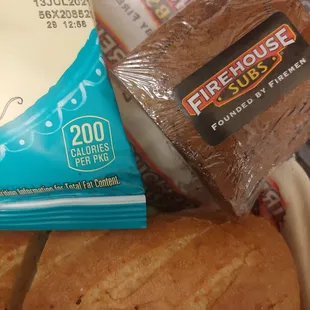 Salt n&apos; vinegar chips and a stale brownie