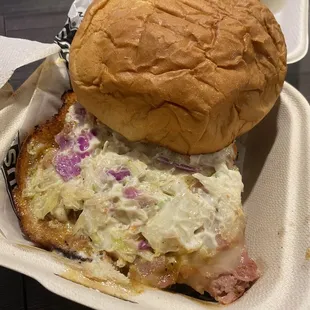 King&apos;s Hawaiian Pork &amp; Slaw Sandwich