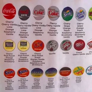 120+ drink choices? Can't complain about that ;)