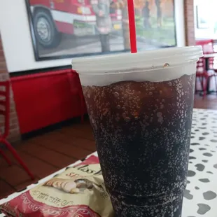 Free chips and drinks for teachers this weekend with purchase