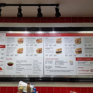 Menu view