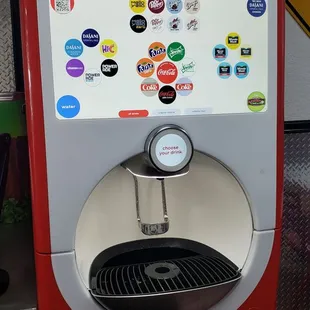 Fancy new drink machine