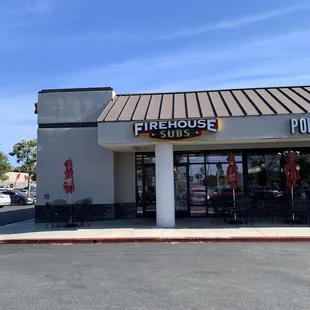 the front of the store