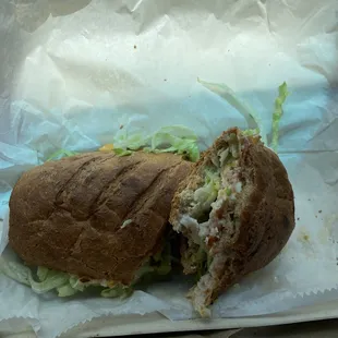 Turkey bacon medium sub