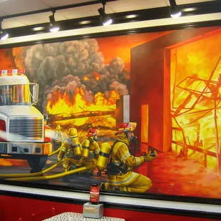 Firehouse Subs - Orlando on Sand Lake: Mural