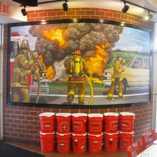 Firehouse Subs Orlando - Kirkman &amp; Conroy: Mural