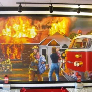 Firehouse Subs - Orlando (Michigan &amp; Orange Ave): Mural