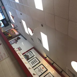 the interior of a restaurant