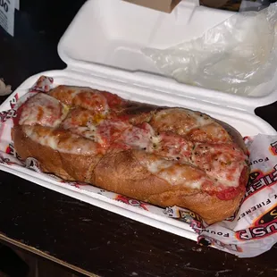 Medium wheat Meatball sub