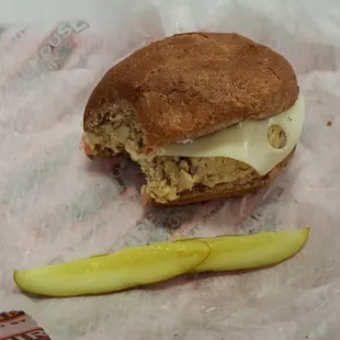 Chicken salid sandwich is awsome...