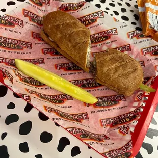 Firehouse Steak and Cheese Sub