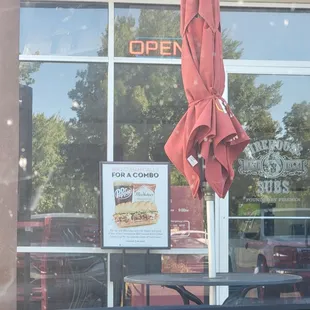 The front doors aren't even locked but tied shut on the inside. You can still open the door.