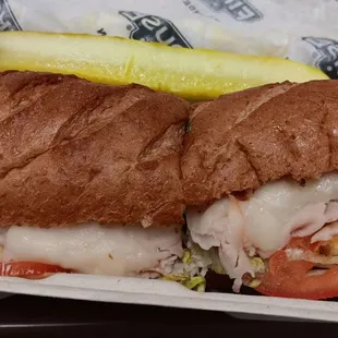 Medium Turkey &amp; Provolone on wheat #FirehouseSubsNOTD 6/26/24