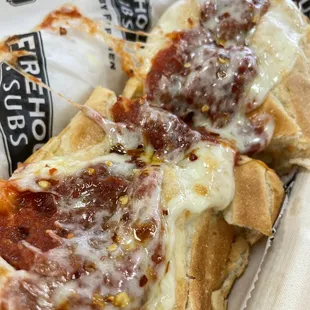 My favorite sweet and spicy meatball sub 9/10