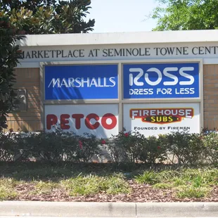 Turning in by Super Target and Old Navy