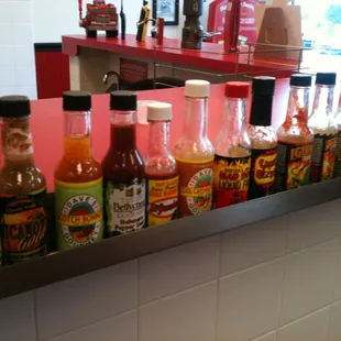 Hot sauces up the proverbial wazoo