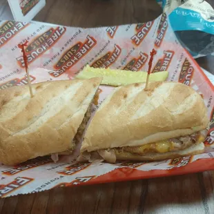 Brisket and cheddar